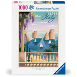 Ravensburger Postcard From Liguria Italy 1000pc Puzzle