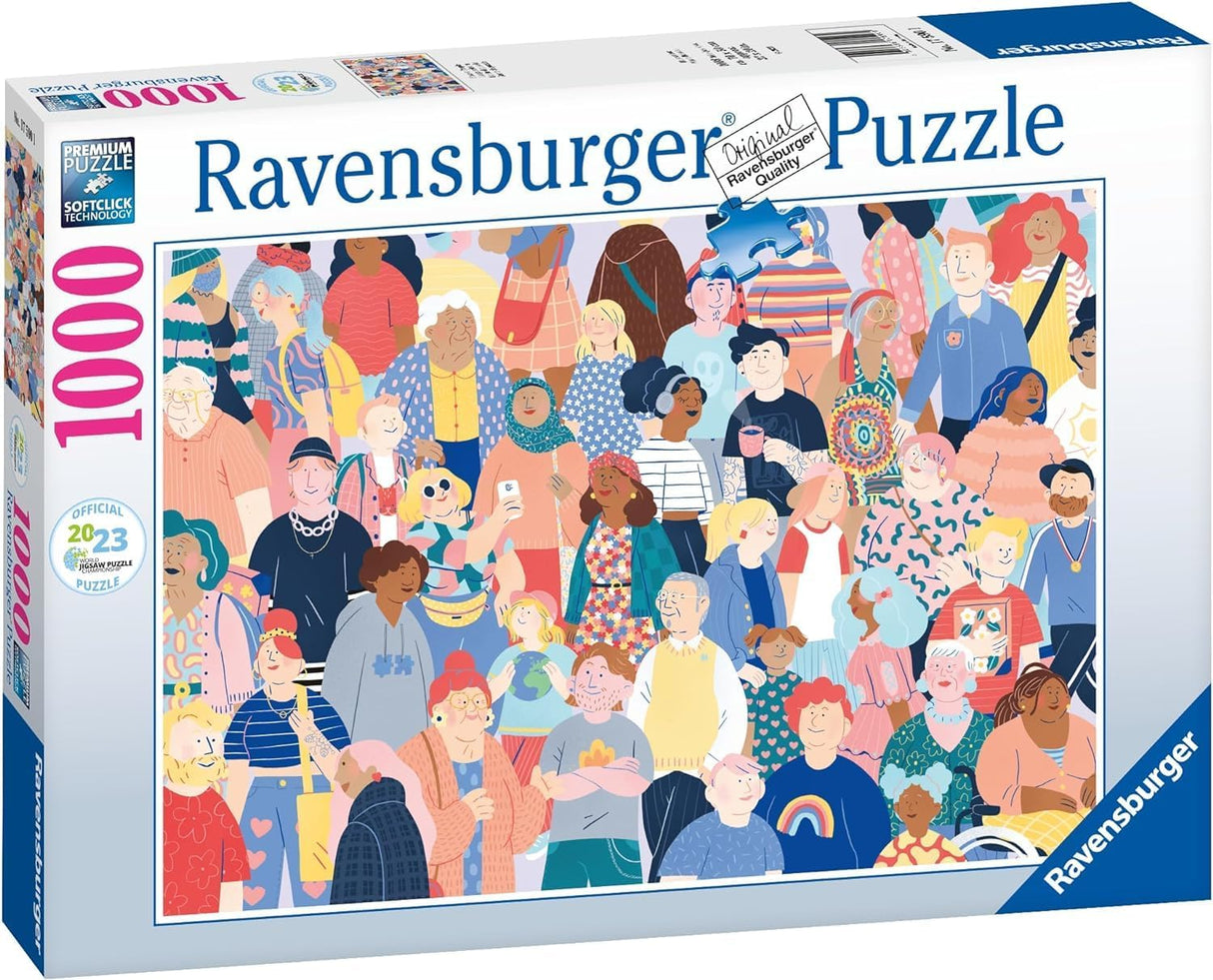 Ravensburger Puzzle People 1000pc Puzzle