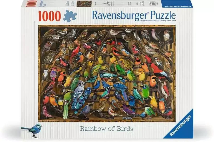 Ravensburger Rainbow of Birds 1000pc Puzzle