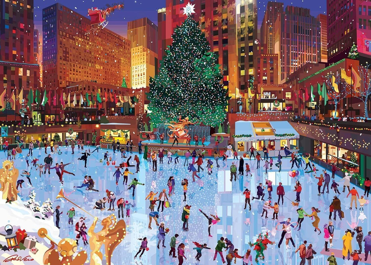 Ravensburger - Rockefeller Center Joy 1000pc Puzzle