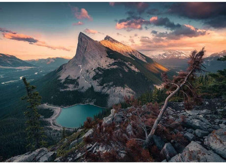 Ravensburger Rugged Rocky Mountains 1000pc Puzzle