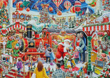 Ravensburger Santa's Steam Train Grotto 1000pc Puzzle