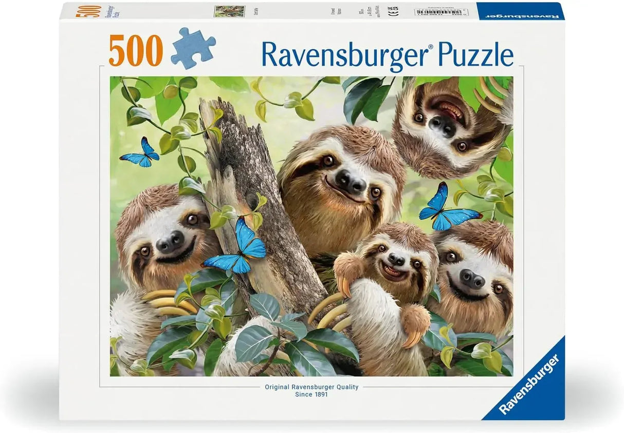 Ravensburger Sloth Selfie 500pc Puzzle