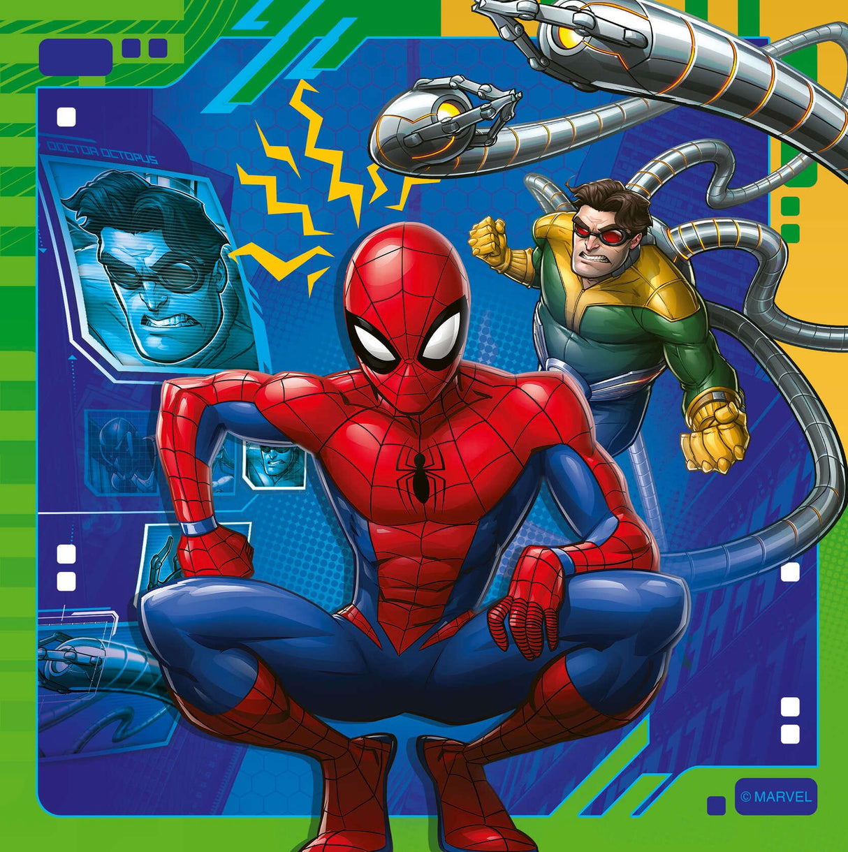 Ravensburger - Spiderman It's Web-Slinging Time 3x49pc Puzzle