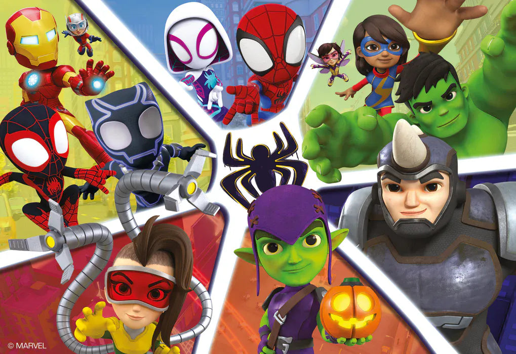 Ravensburger - Spidey and his Amazing Friends 2x24pc
