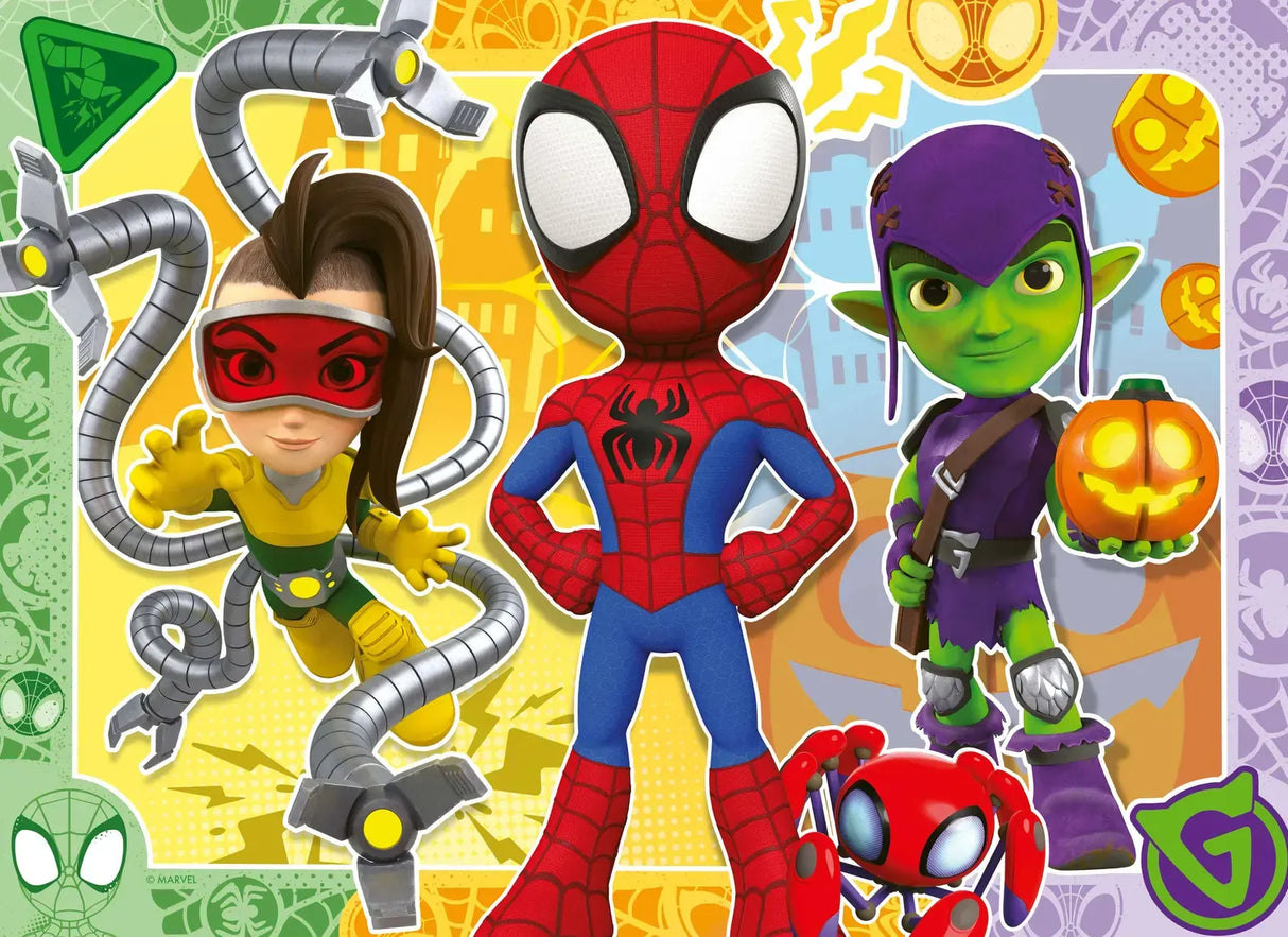 Ravensburger Spidey's Team Bumper Pack Puzzle 4x42 Pieces