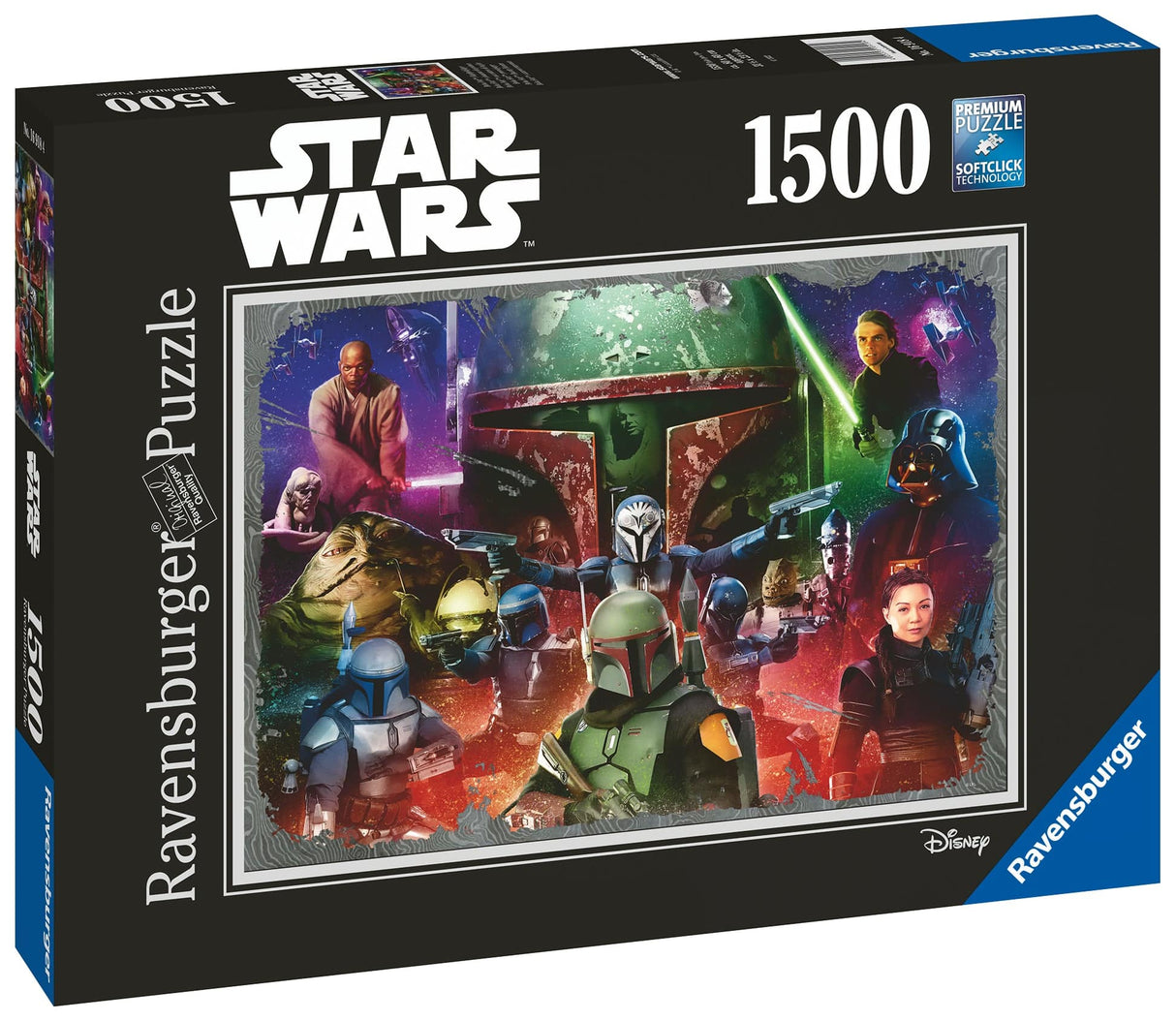 Ravensburger Star Wars Boba Fett Bounty Hunter Puzzle 1500 Pieces