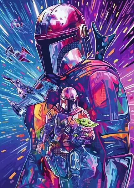 Ravensburger Star Wars The Mandalorian 500pc Puzzle