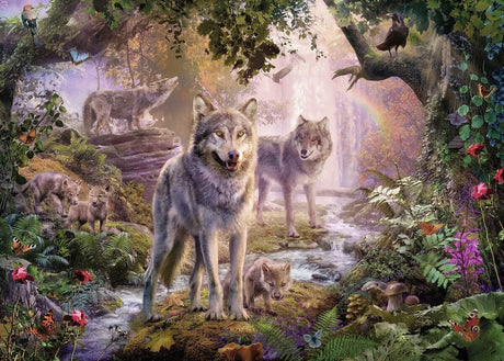 Ravensburger Summer Wolves 1000pc Puzzle