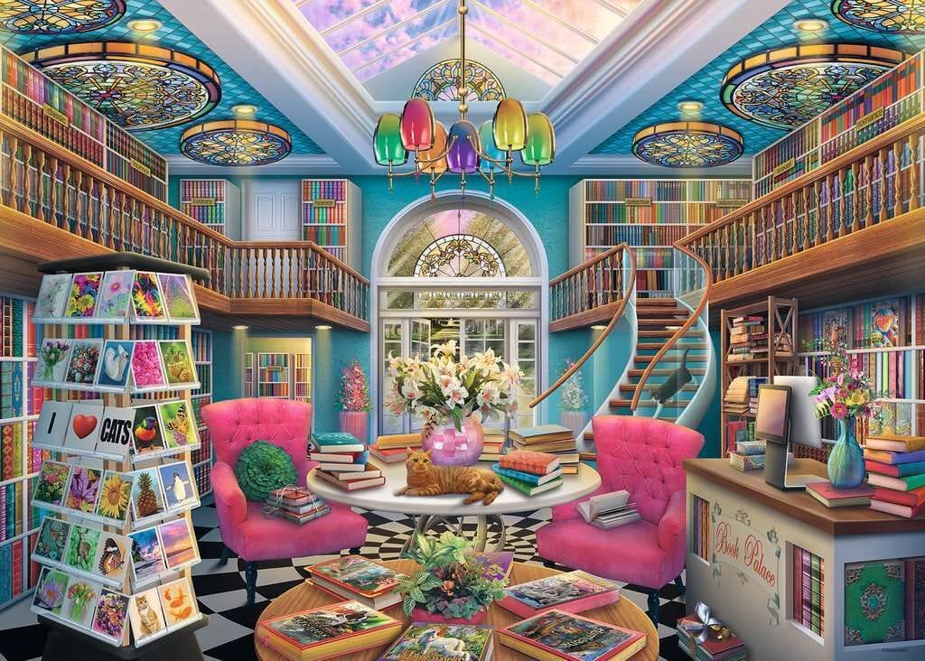 Ravensburger The Book Palace 1000pc Puzzle