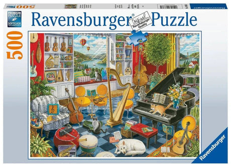 Ravensburger The Music Room 500pc Puzzle - Hobbytech Toys