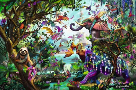 Ravensburger Tropical Dragons 4000pc Puzzle