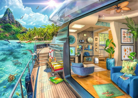 Ravensburger - Tropical Island Charter 1000pc Puzzle