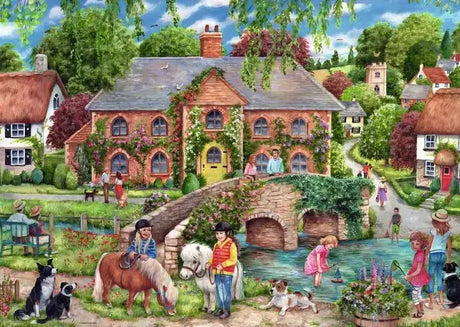 Ravensburger Village Life 1000pc Puzzle