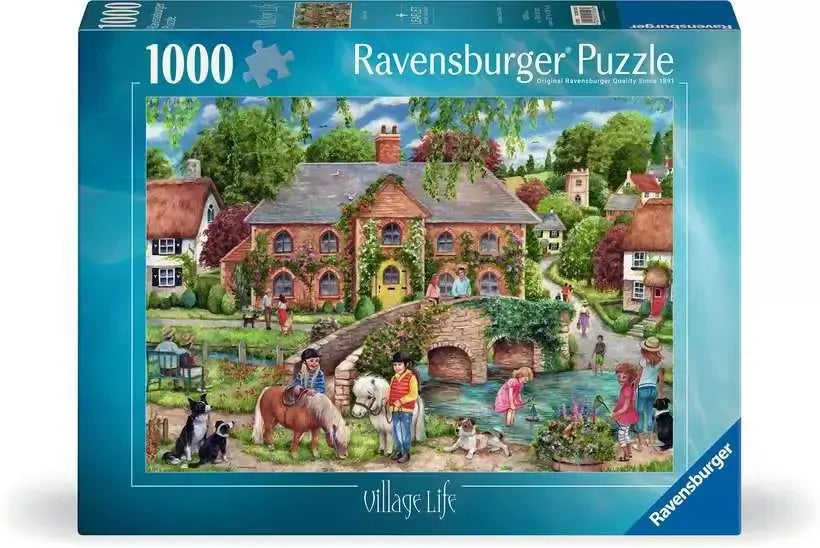 Ravensburger Village Life 1000pc Puzzle