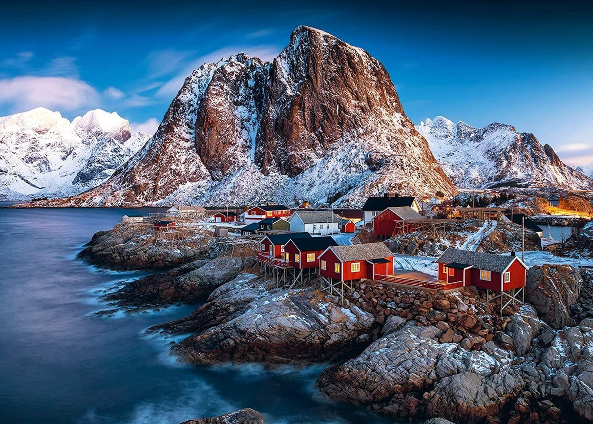Ravensburger - Village on Lofoten Islands 1000pc Puzzle
