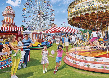Ravensburger Vintage Fairground Fun 1000pc Puzzle