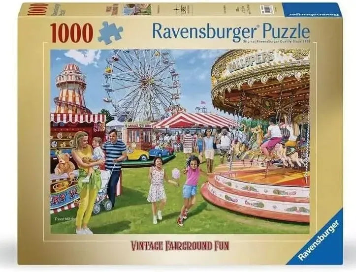 Ravensburger Vintage Fairground Fun 1000pc Puzzle