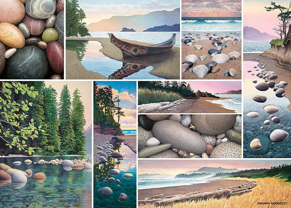Ravensburger West Coast Tranquility 1000pc Puzzle
