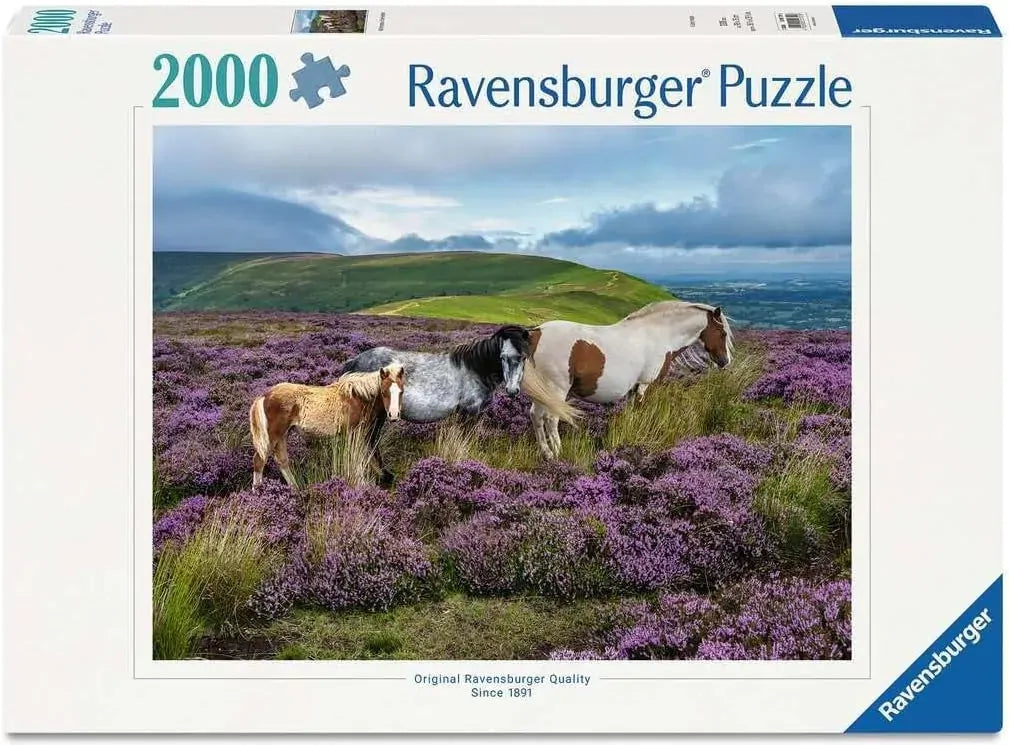 Ravensburger Wild Horses in the Heather 2000pc Puzzle