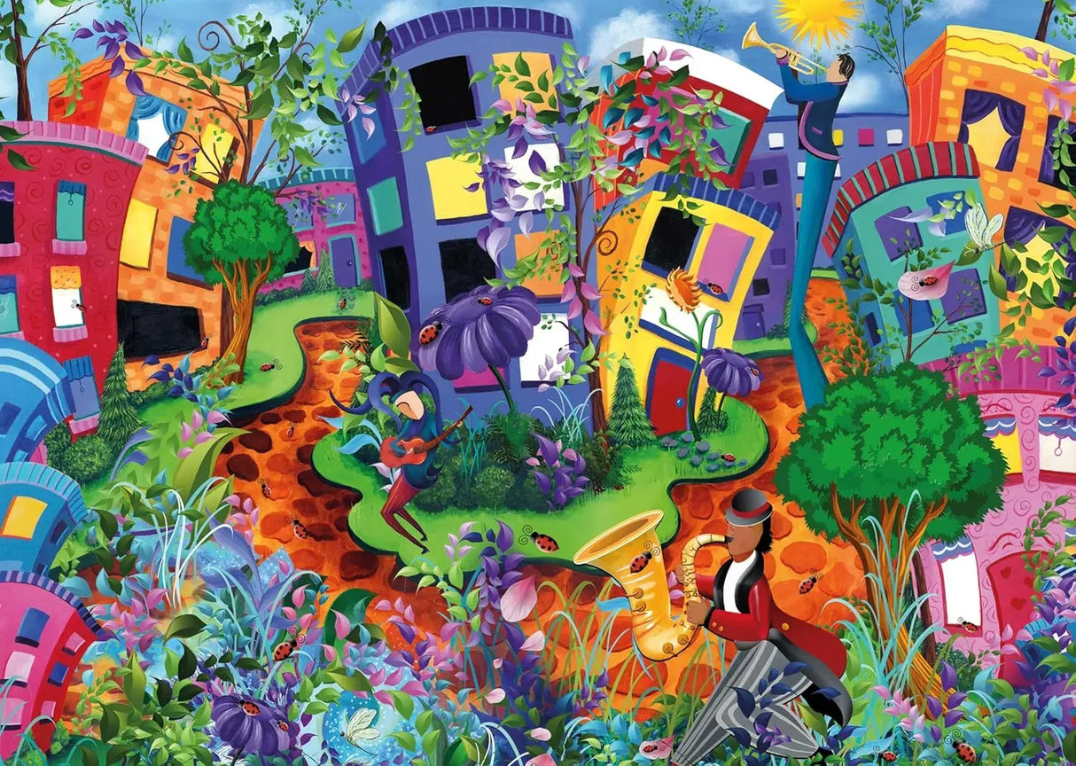 Ravensburger WJPC'25: Lady Bug Lane 1000pc Puzzle