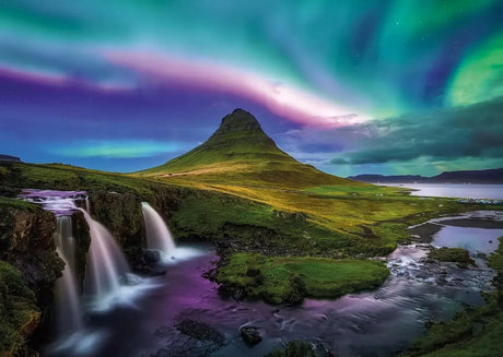 Ravensburger WJPC25: Aurora Over Kirkjufell 1000pc Puzzle