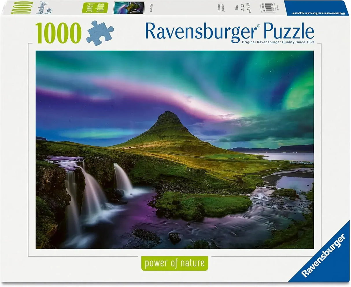 Ravensburger WJPC25: Aurora Over Kirkjufell 1000pc Puzzle