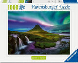 Ravensburger WJPC25: Aurora Over Kirkjufell 1000pc Puzzle