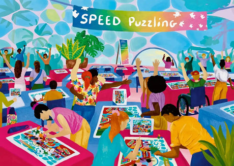 Ravensburger WJPC25: Speed Puzzling 1000pc Puzzle