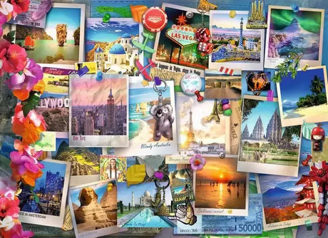 Ravensburger World Travel Pinboard 500pc Puzzle