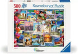 Ravensburger World Travel Pinboard 500pc Puzzle