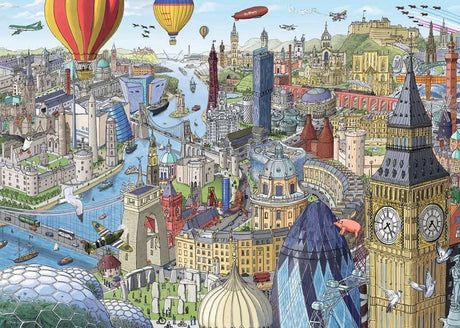 Rburg - Around the UK and Ireland 1000pc Puzzle