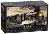 RC Steam Train Set with Lights & Steam Effect - Classic Oval Track