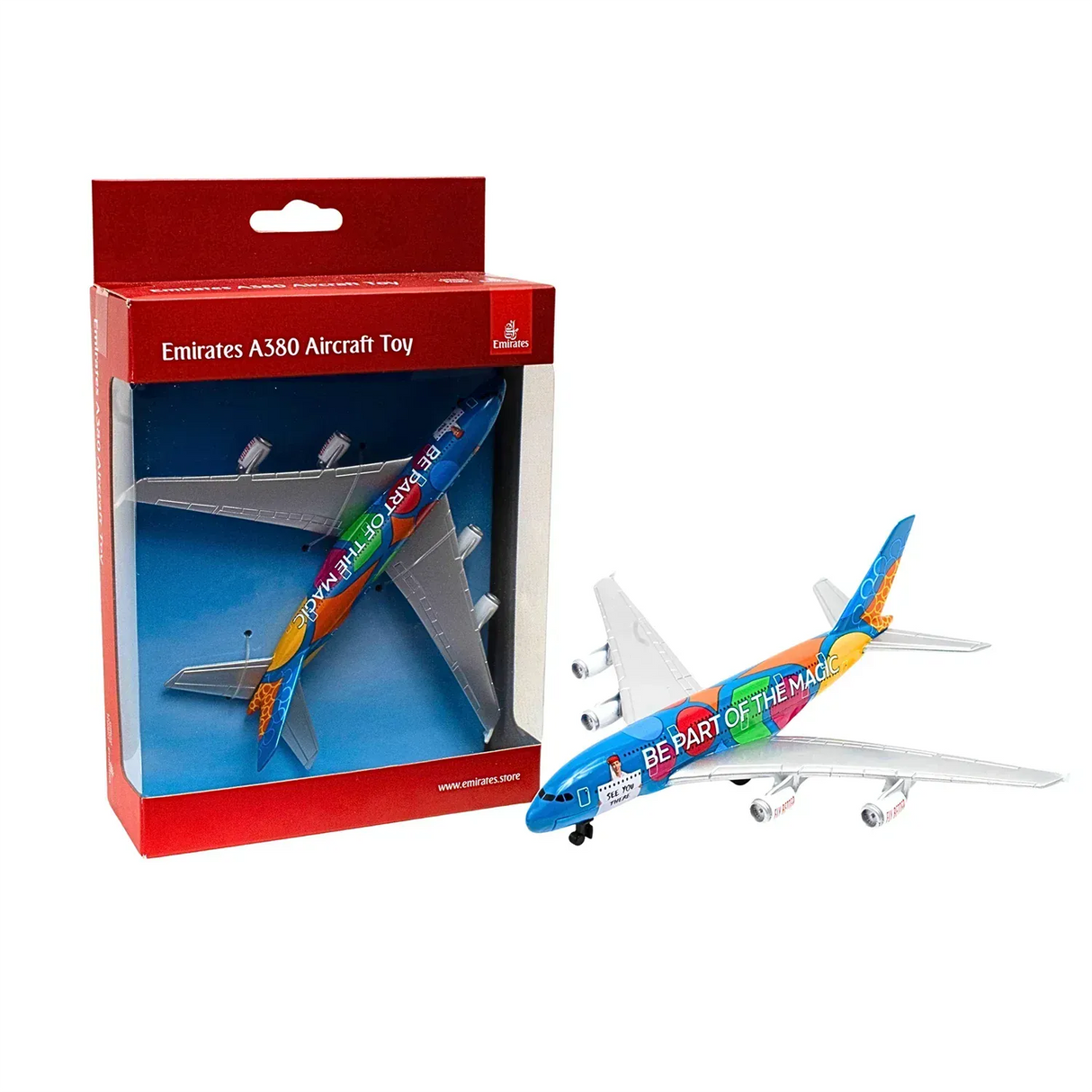 Realtoy Emirates A380 Diecast Toy Plane