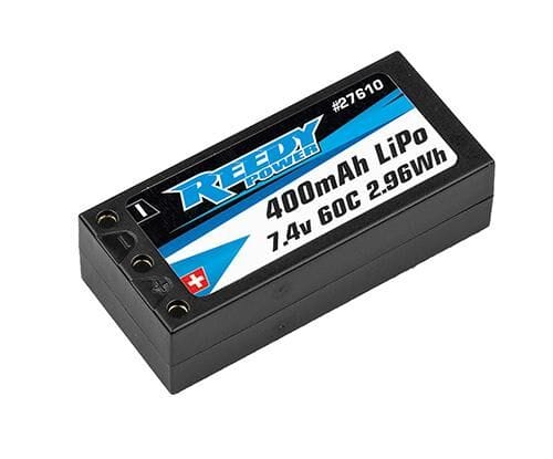 Reedy 400mAh 60C 7.4V 1/28 LiPo Battery [27610]