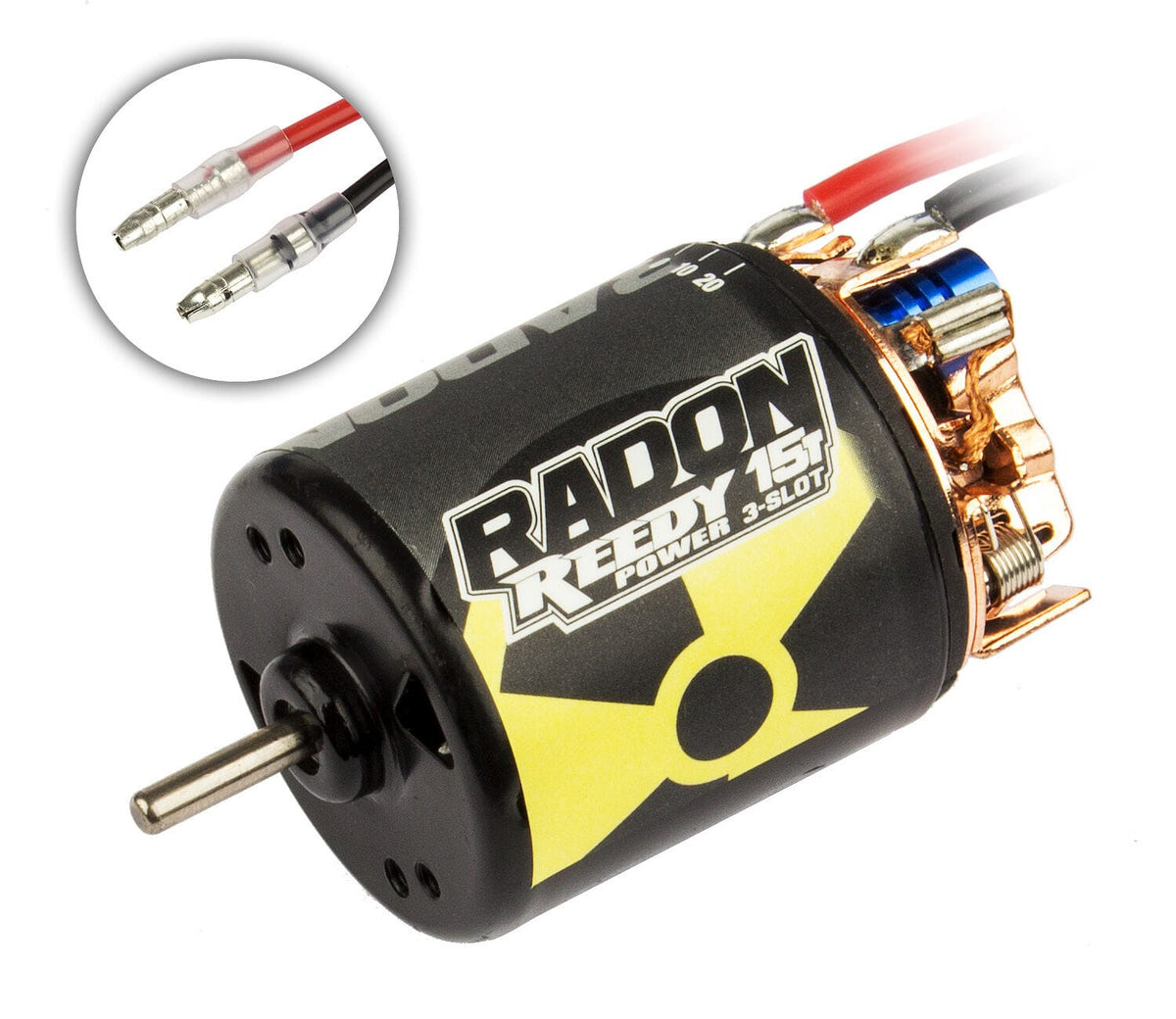 Reedy Radon 2 15T 3-Slot 4100Kv Brushed 540 Motor [27425]