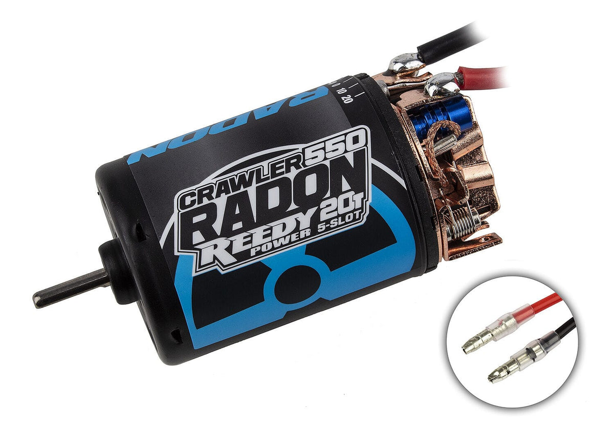 Reedy Radon 2 Crawler 550 20T 5-Slot 1100V Brushed Motor [27466]