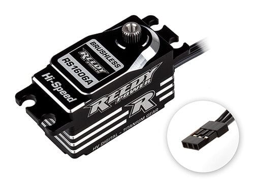 Reedy RS1606A Low-Profile Titanium Gear Brushless Hi-Speed HV Servo [27154]