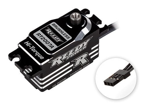 Reedy RT2007A Low-Profile Titanium Gear Brushless Hi-Torque HV Servo [27155]