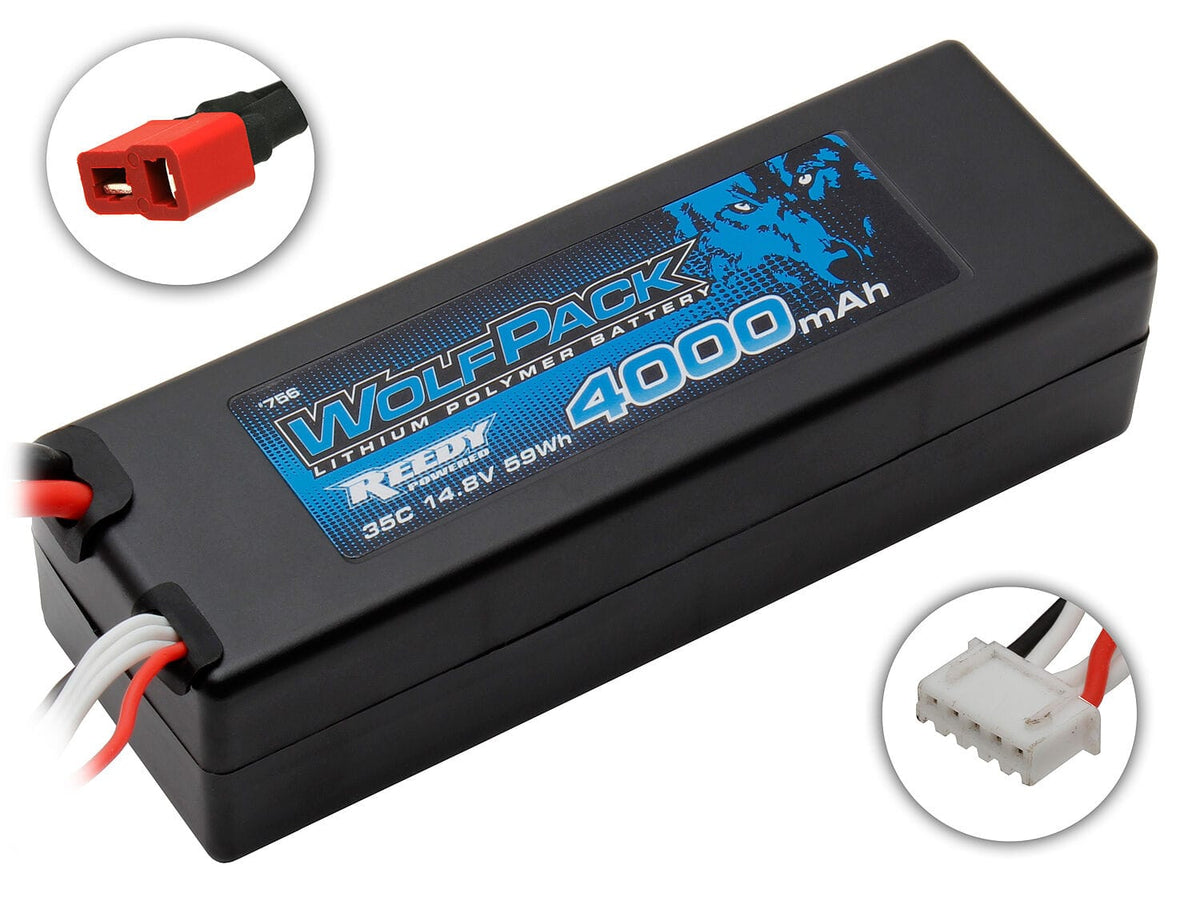 Reedy WolfPack LiPo 4000mAh 35C 14.8V [0756]