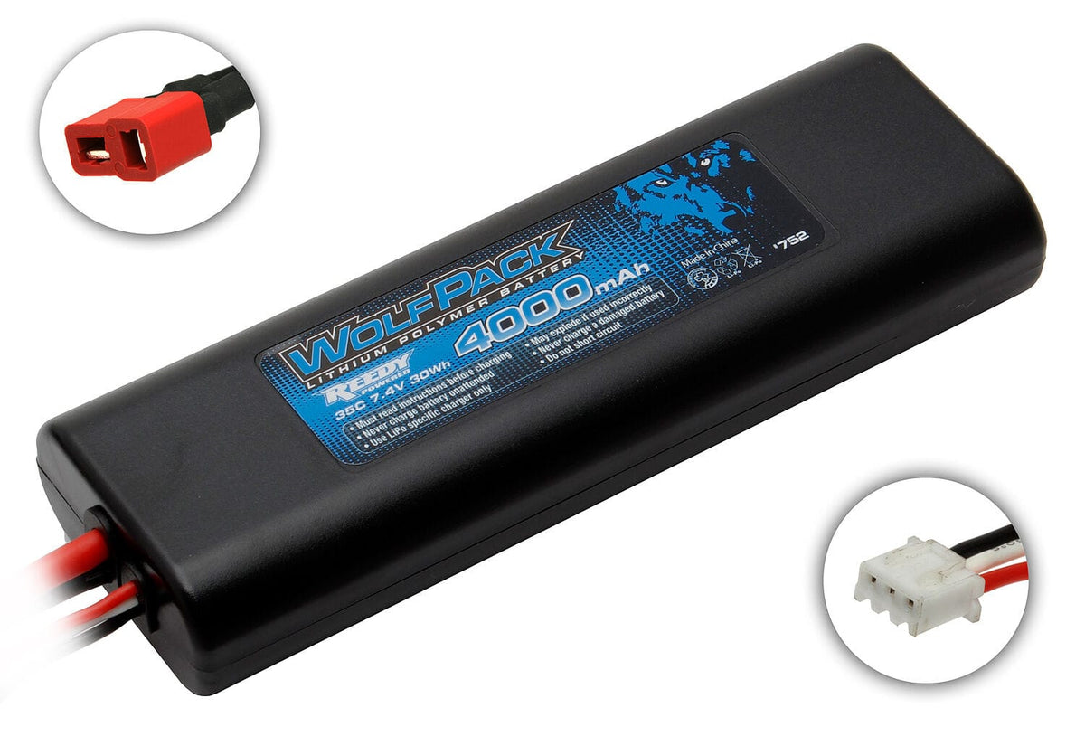Reedy WolfPack LiPo 4000mAh 35C 7.4V [0752]