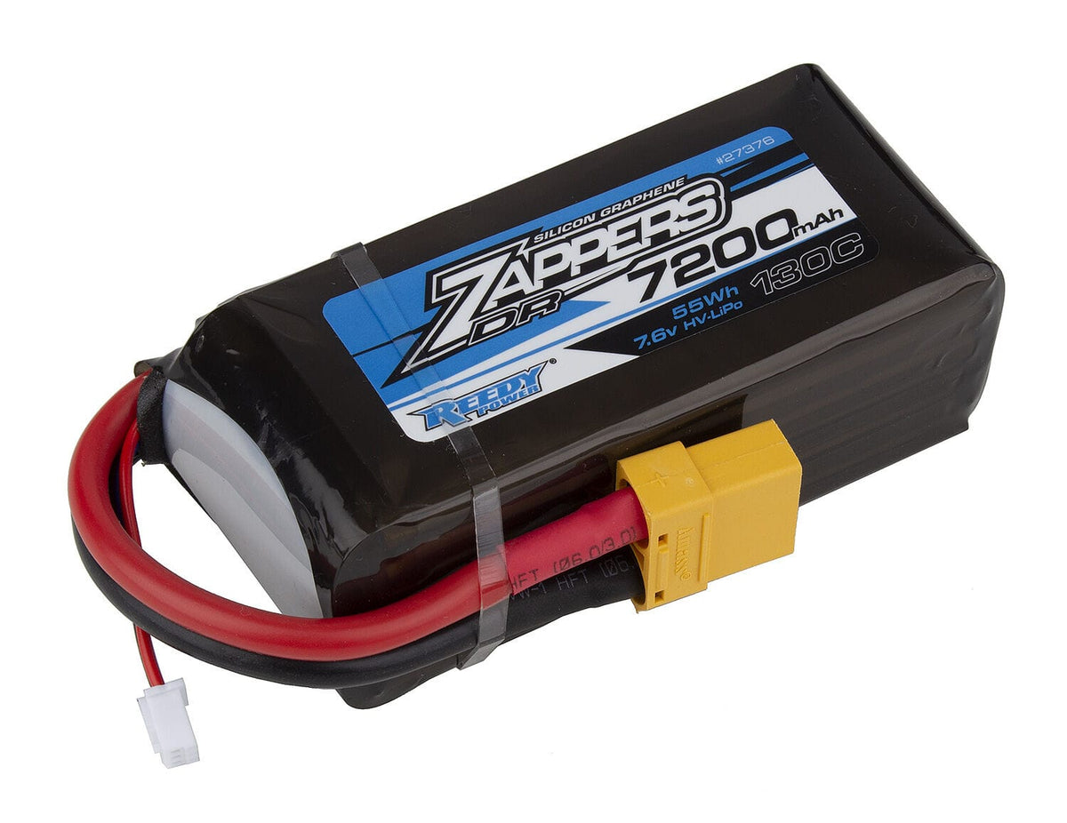 Reedy Zappers DR 7200mAh 130C 7.6V Shorty (soft) with XT90 [27376]