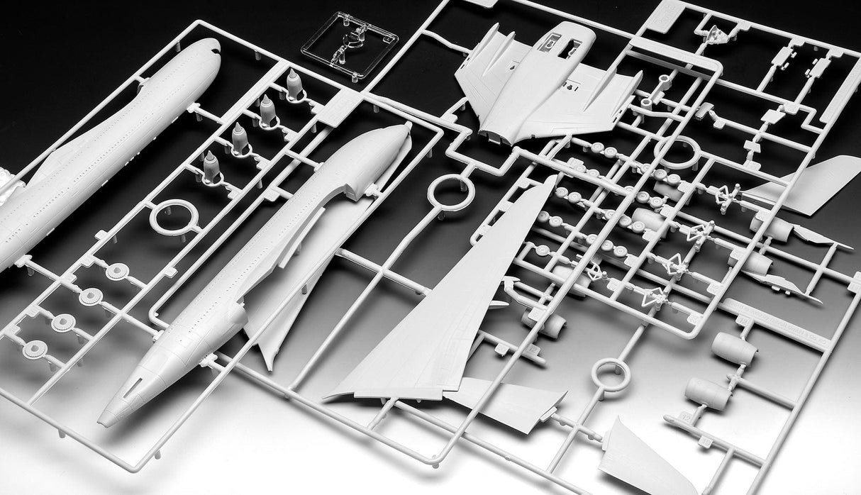 Revell 03808 1/288 Airbus A380 Plastic Model Kit - Hobbytech Toys