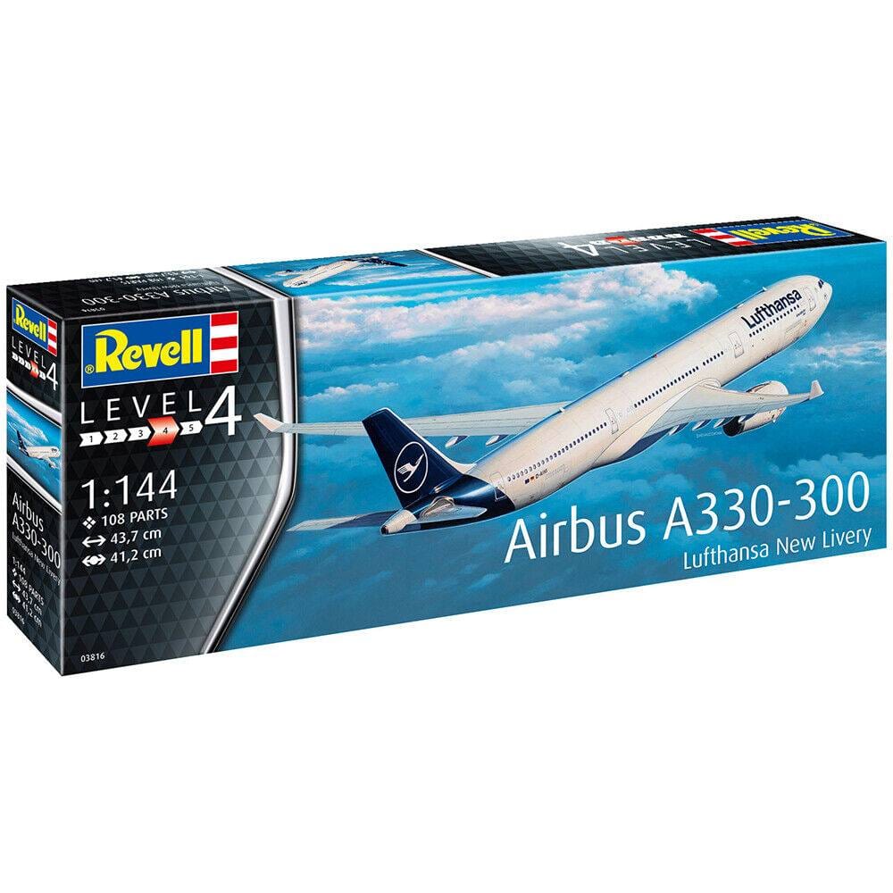 Revell 03816 1/144 Airbus A330-300 Lufthansa New Livery Aircraft Plastic Model Kit