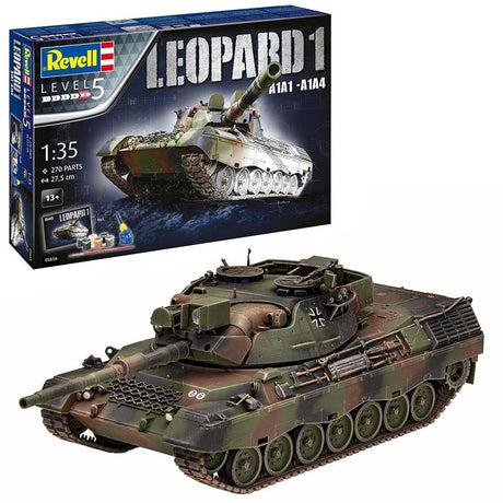 Revell 05656 1/35 Geschenkset Leopard 1 A1A1 - A1A4 Plastic Model Kit - Hobbytech Toys