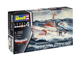 Revell 05812 1/200 Hermann Marwede - Search And Rescue Vessel Plastic Model Kit [05812] - Hobbytech Toys