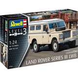 Revell 07056 1/24 Land Rover Series III LWB Commercial Plastic Model Kit - Hobbytech Toys