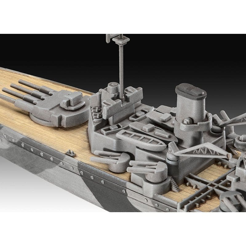 Revell 1/1200 Battleship HMS Duke of York Plastic Model Kit [05182] - Hobbytech Toys