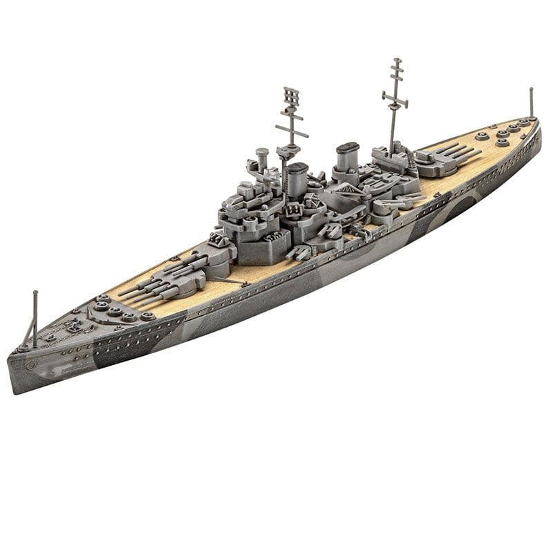 Revell 1/1200 Battleship HMS Duke of York Plastic Model Kit [05182] - Hobbytech Toys