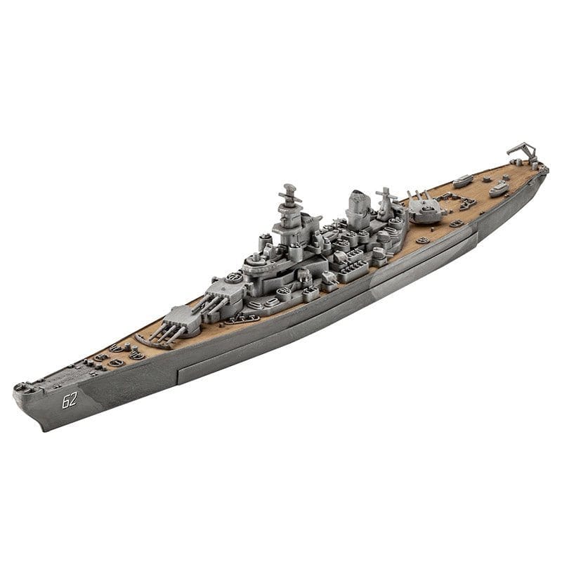 Revell 1/1200 Battleship USS New Jersey Plastic Model Kit [05183] - Hobbytech Toys